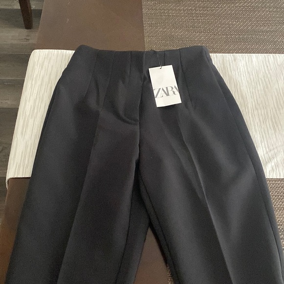 BRAND NWT Zara black pants - Picture 1 of 3